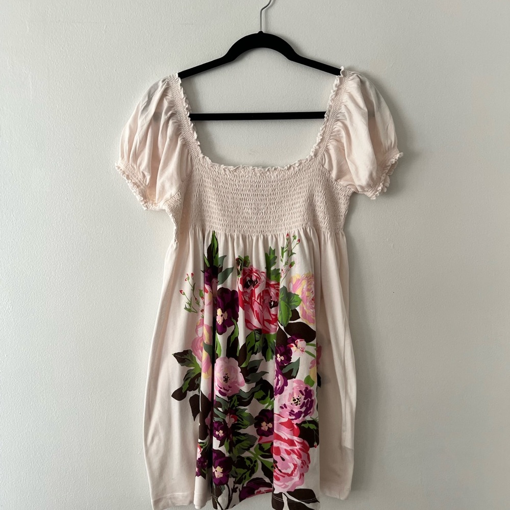 H&M Vintage Garden Collection Cottage Core Dress